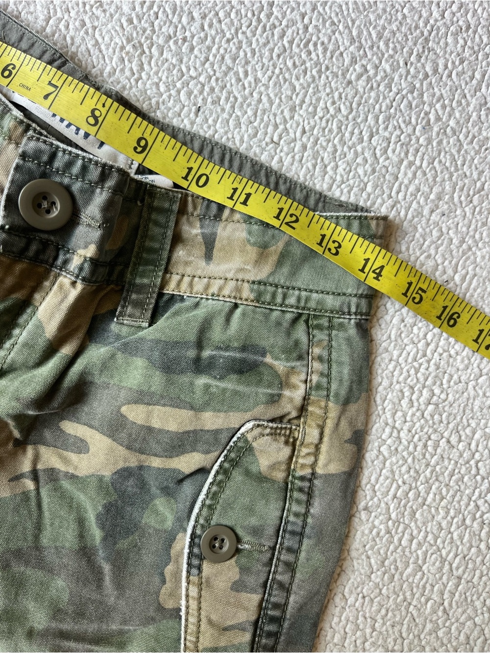 Y2K OLD NAVY ARMY CARGO PANTS WOMENS 4 - Picture 8 of 8